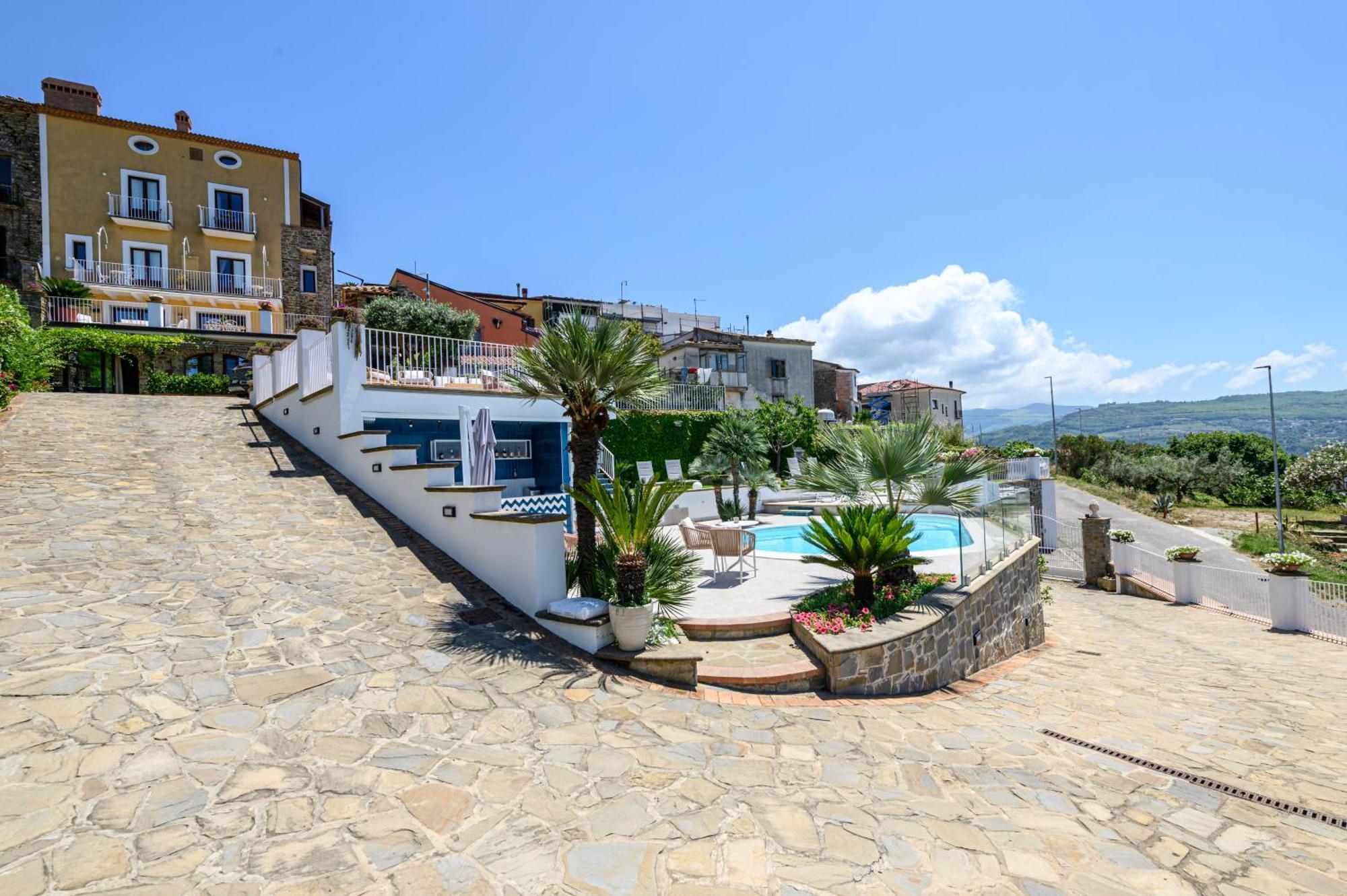 Hotel Palazzo Gargano Prignano Cilento Exterior foto